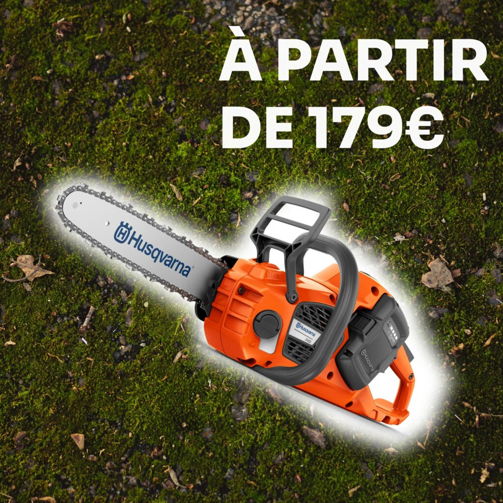 tronçonneuse à batterie Husqvarna